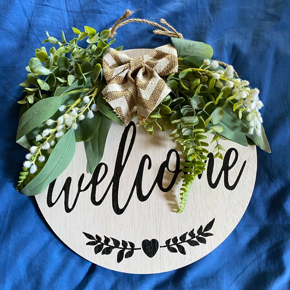Welcome sign